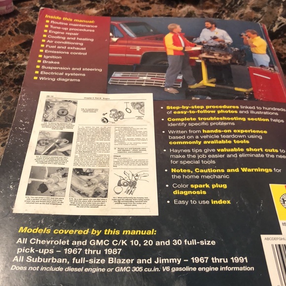 Chevrolet & GMC Pickup '67'87
1st Edition - Picture 12 of 12